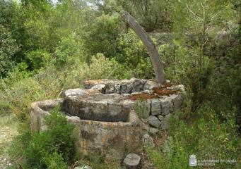 <p>Pozo de la <em>Possessi&oacute;</em> de Son Boronat, Calvi&agrave;</p>