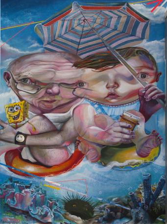 <p>La vida hacia atrás/Mr. Trazo (Mario Rodr&iacute;guez, 1987)</p>